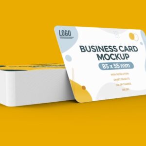 business-card-mockup-with-rounded-corners-design-isolated